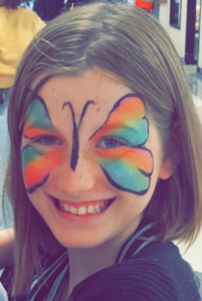 Mountains Face Painting